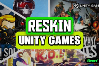 professional unity game developer for customized games