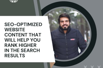seo website content writer