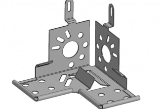do sheet metal design of machines, parts