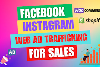 do facebook and instagram web ad trafficking for sales