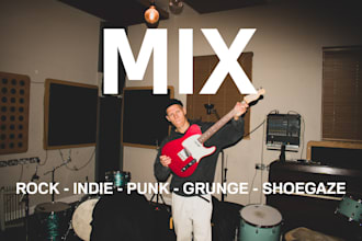 mix your shoegaze, grunge or rock song