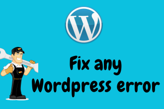 fix wordpress errors, wordpress bugs in 24 hours