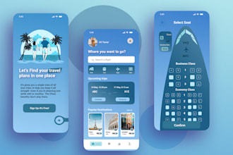 design modren UX UI app for any device with figma