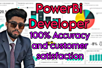 create interactive power bi dashboards and visualizations