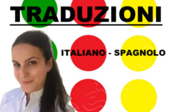 deliver a top notch italian to spanish translation