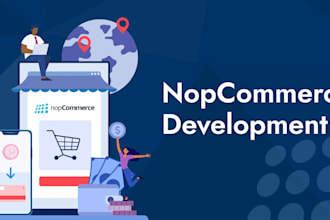 develop nopcommerce plugins, apis, and react frontends