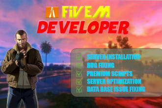 be your fivem developer create or modify