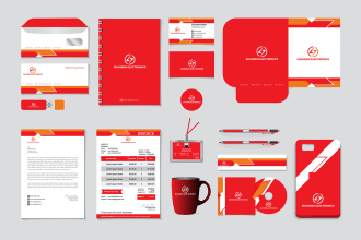 design business card, letterhead, and stationery