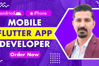 develop mobile apps with firebase and do flutter bug fix for android and ios