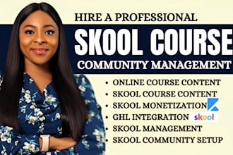 setup your monetized skool community, course creation and ghl integration