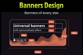 create any sized youtube and gaming banners for you