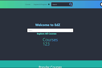 develop responsive online learning application