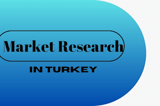 be your market research agent in turkey