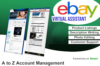 manage ebay seller account, selling account