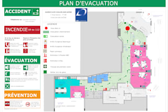 creer un plan d evacuation conforme aux normes francaises