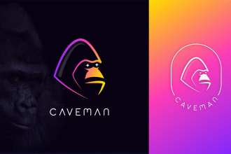 do geometric line art modern minimalist logo design