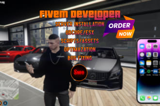 create or develop your fivem server
