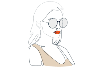 draw unique one line art, minimalist line art, vector line art illustration