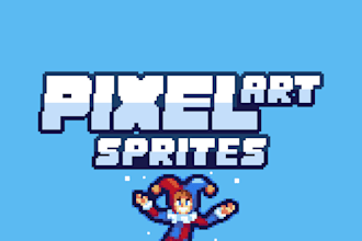 draw any pixel art sprite for you