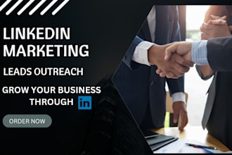 do linkedin outreach and qualified leads for you