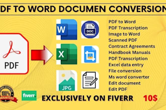 convert pdf to word