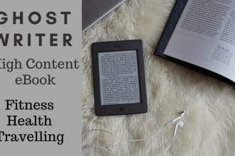 be your ghostwriter and write high content ebook for amazon kdp