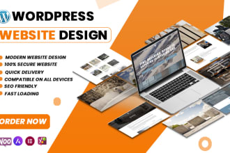 build personal portfolio website, business website, landing page, wordpress blog