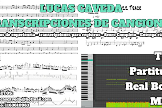 make a music sheet and more for your song