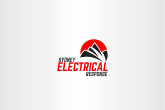 make an elegant bold logo for electrical