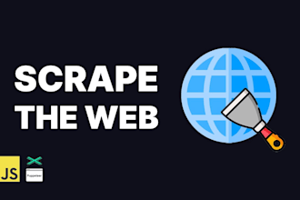 do web scraping using puppeteer, playwright or beautifulsoup