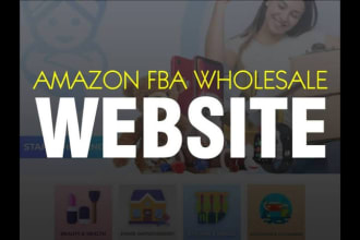 design website for amazon fba wholesale