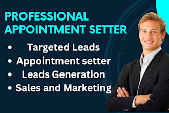be optimizing your account and appointment setter