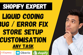 edit or customise your shopify website store theme by using shopify liquid