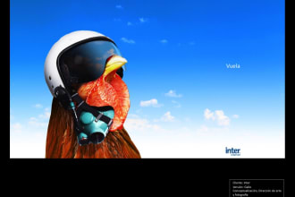be your senior art director and advertising creative