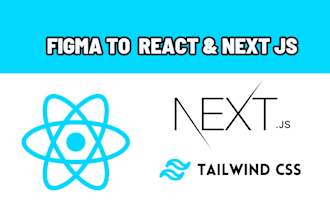 convert figma to react or figma to next js with tailwind typescript