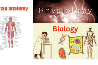 be your tutor in anatomy, physiology and biology