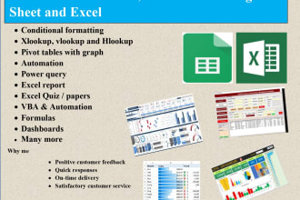 create or fix formula, function for google sheet and excel