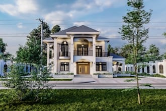 do 3d exterior and interior renders in sketchup and lumion