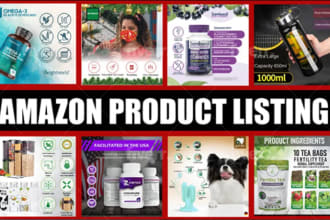 do amazon product infographic design, amazon listing or lifestyle image