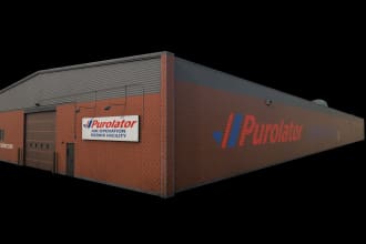 create 3d building low poly for games and simulation