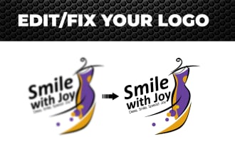 vectorize, edit, make transparent, or fix your logo