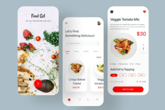 develop multi restaurant app, food delivery app, grocery delivery app