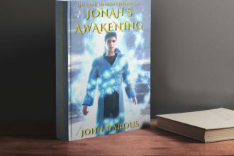 do book cover design for fantasy, science fiction, or romance books