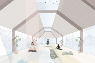 create architectural collages for your project