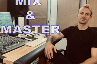 mix and master your song on my analog SSL console