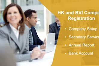 register hong kong offshore company with a digital bank account