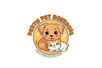 design eye catchy pet, dog, cat, animal and veterinary clinic logo