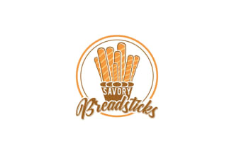 design good looking bread sticks logo