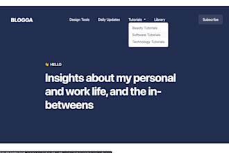 build a professional and responsive static website with hugo