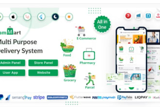 rebrand 6ammart multivendor  mobile app, web, seller